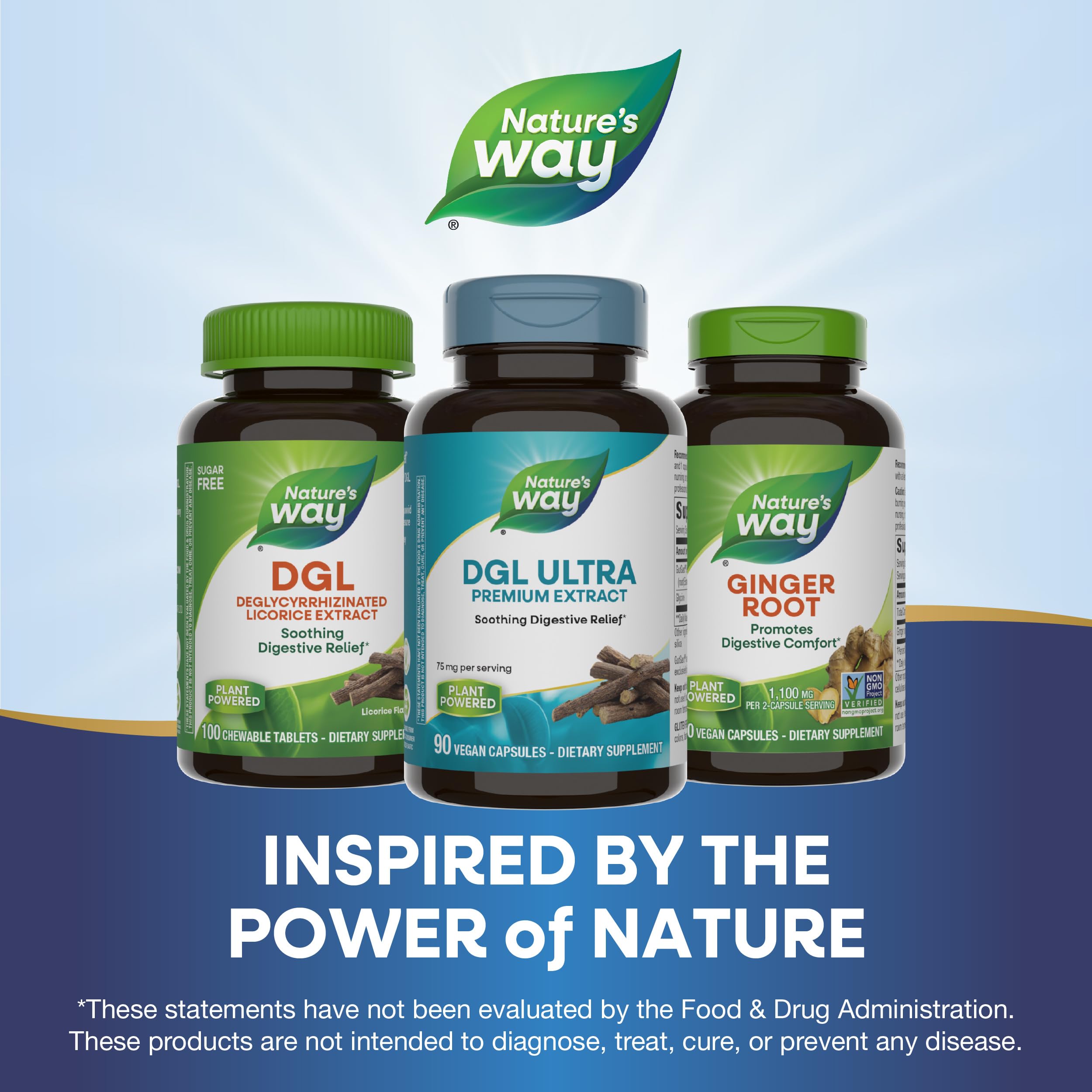 Nature's Way DGL Ultra packaging varies by region.