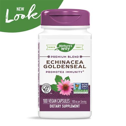 Nature's Way Echinacea Goldenseal ingredients panel for informed choices