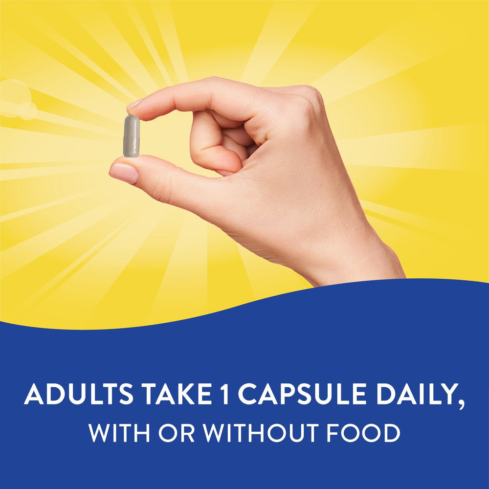 Nature's Way Fortify Optima bottle highlights gluten-free and non GMO