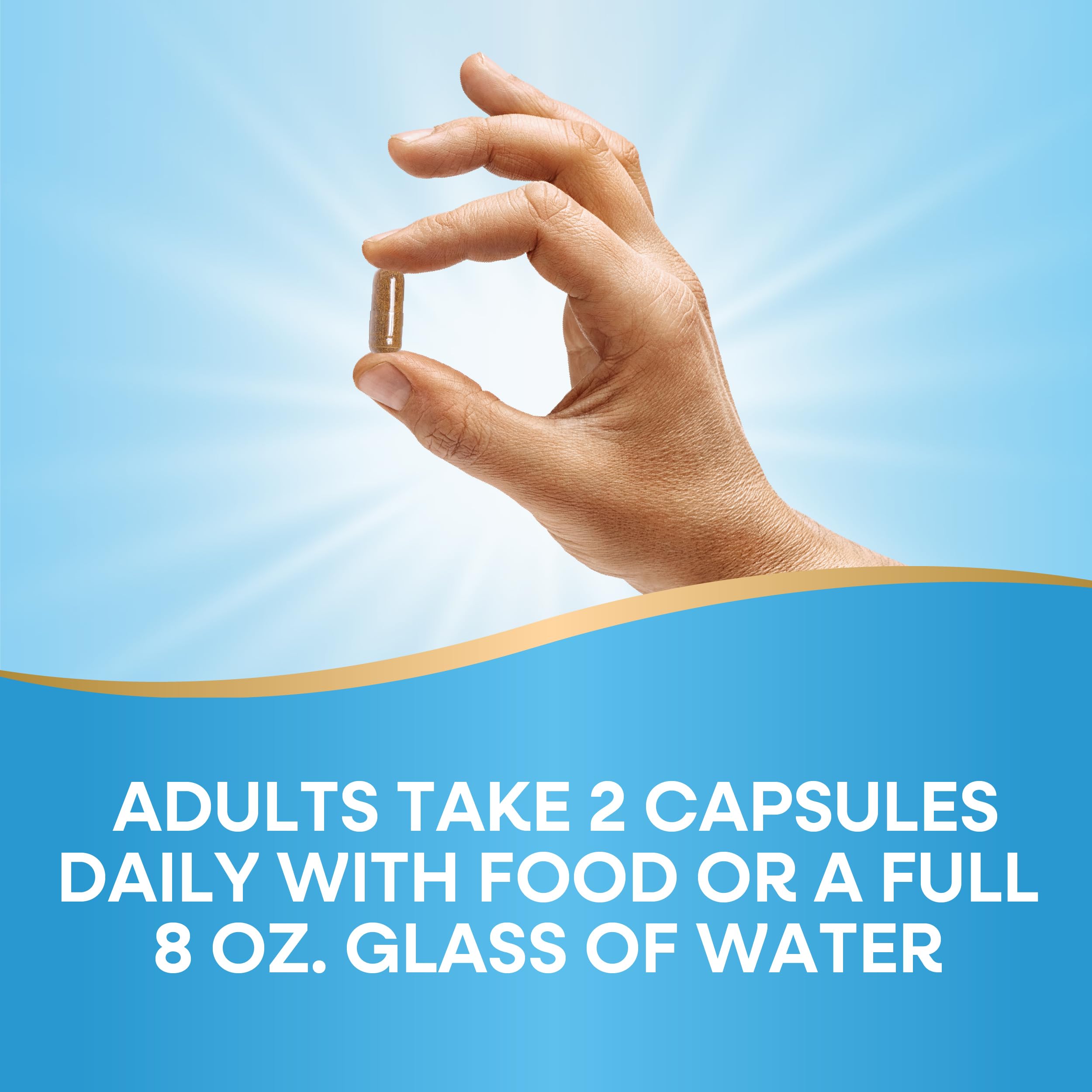 Serving idea with glass showing an evening relaxation routine with Nature's Way hops