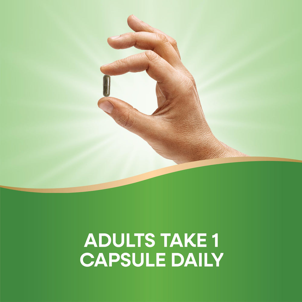 Gluten-free and vegan Nature's Way Kelp capsules in bottle.