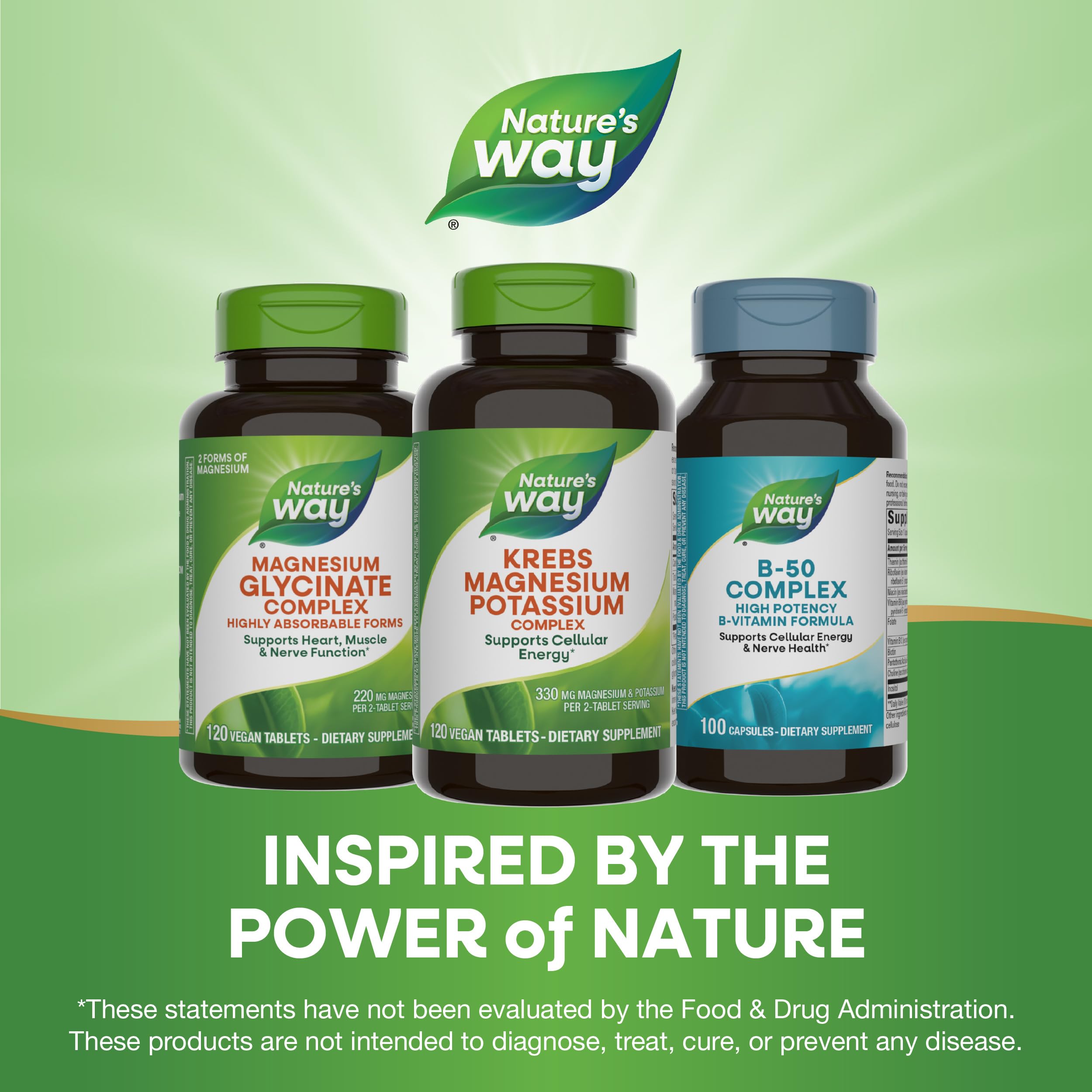 Daily-use routine with Krebs energy supplement.
