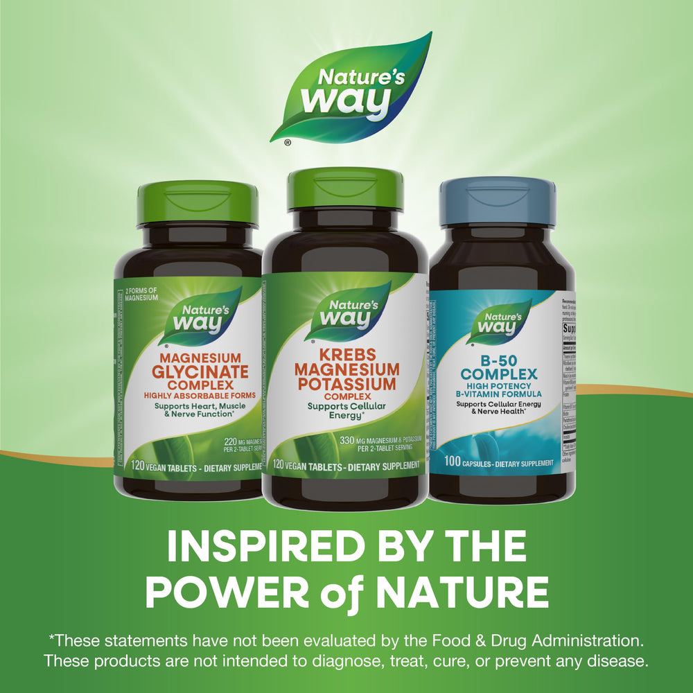 Daily-use routine with Krebs energy supplement.