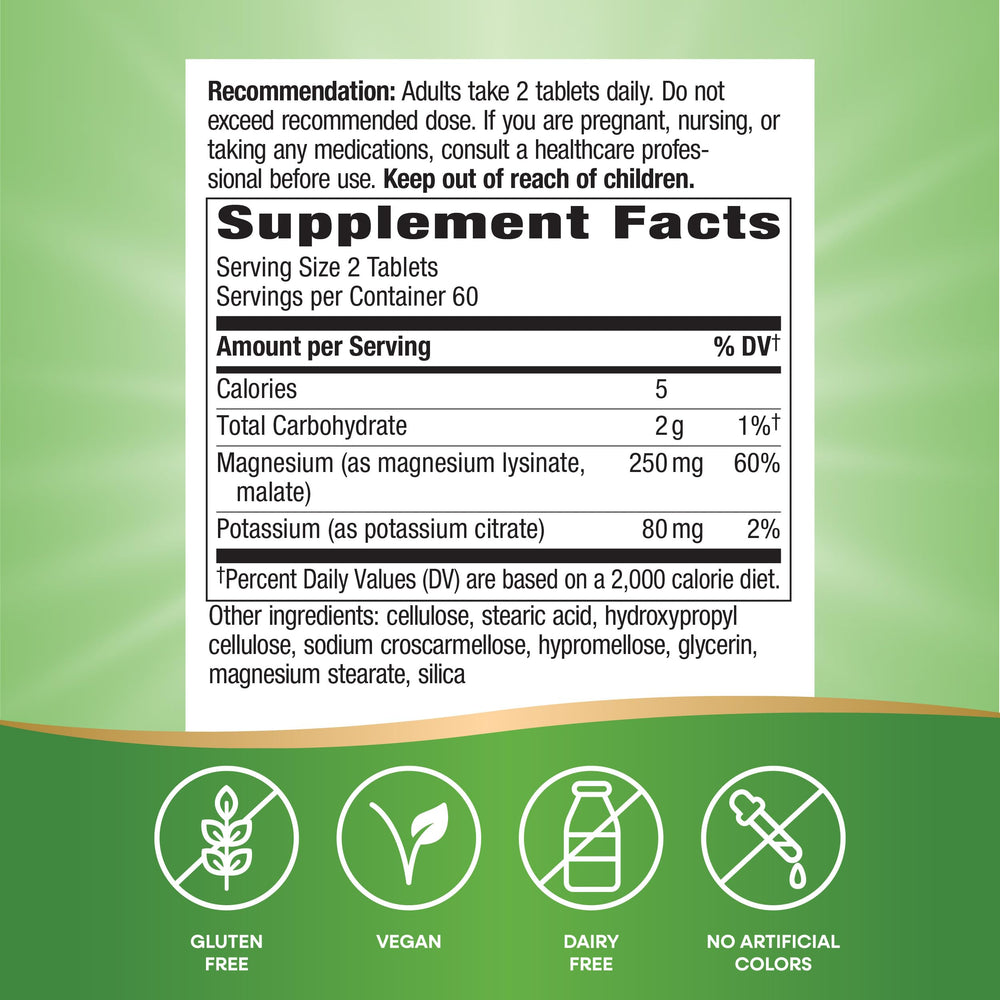 Vegan and gluten-free badge on packaging.