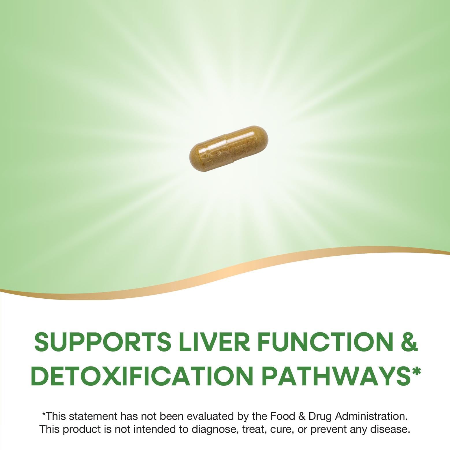 Nature's Way Milk Thistle gluten-free vegan seal shown for inclusive health choices