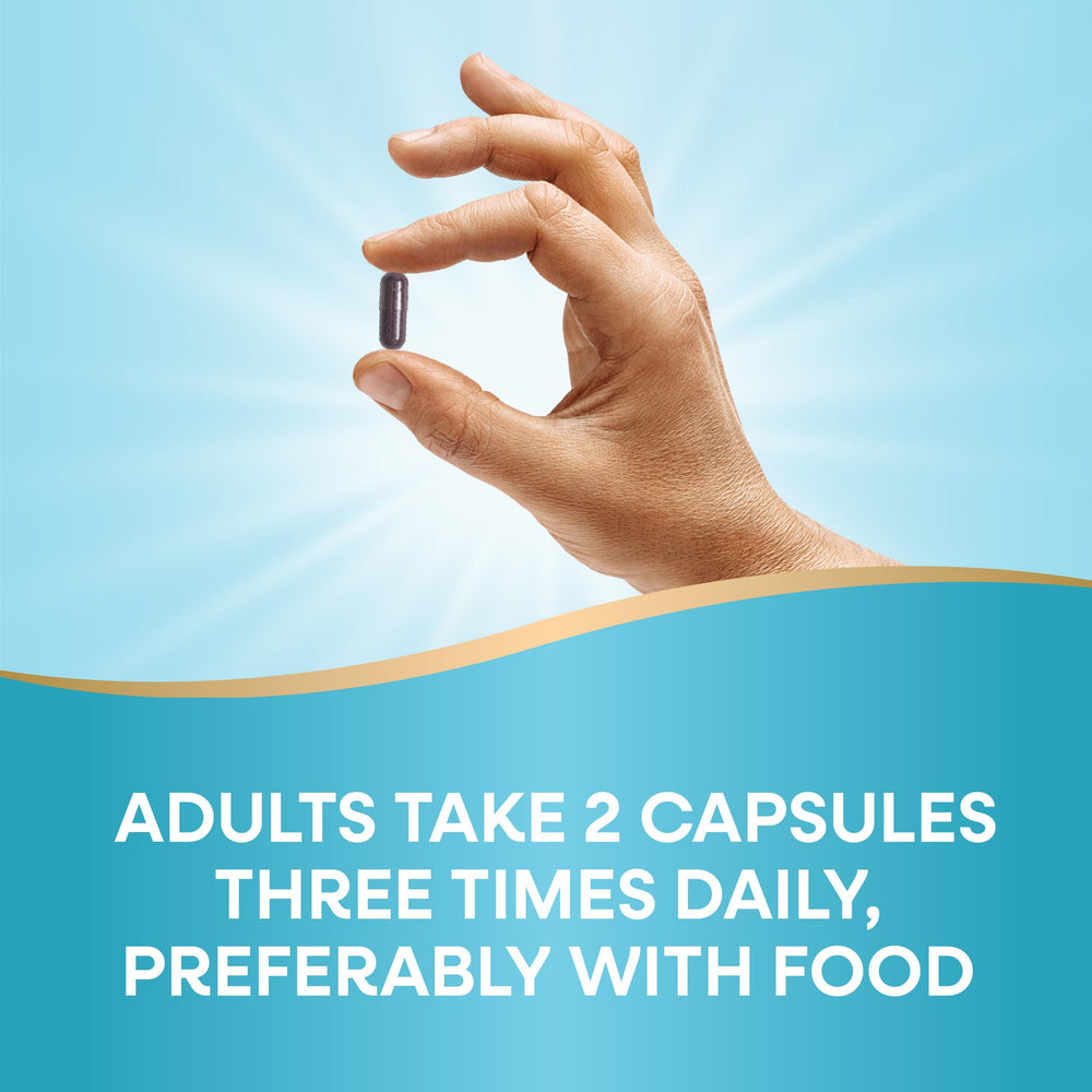 Nature's Way natural vitamins display suggesting easy daily intake.