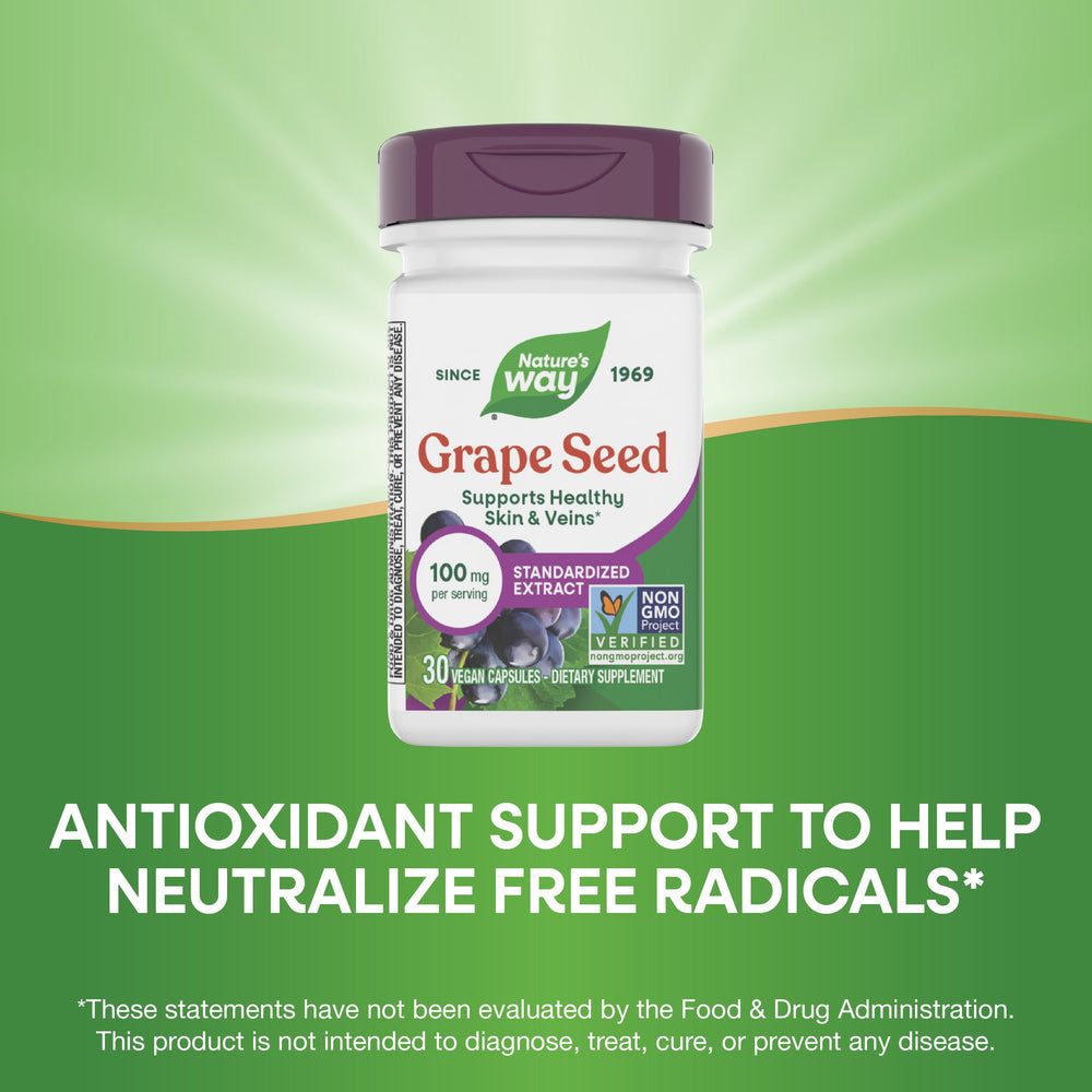 Non-GMO Project Verified seal on Nature's Way packaging