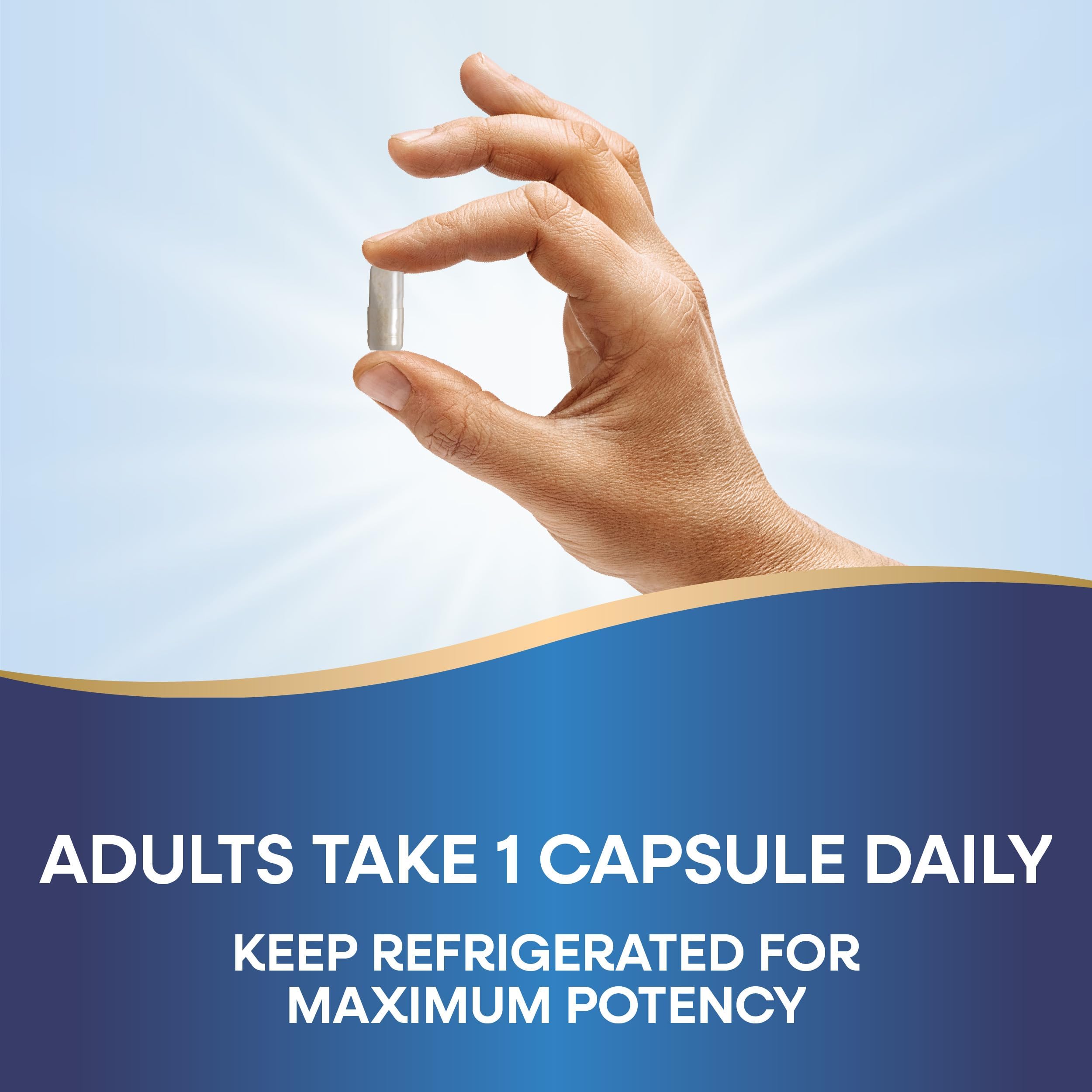 Nature's Way Primadophilus Bifidus delayed-release capsules resist stomach acid.