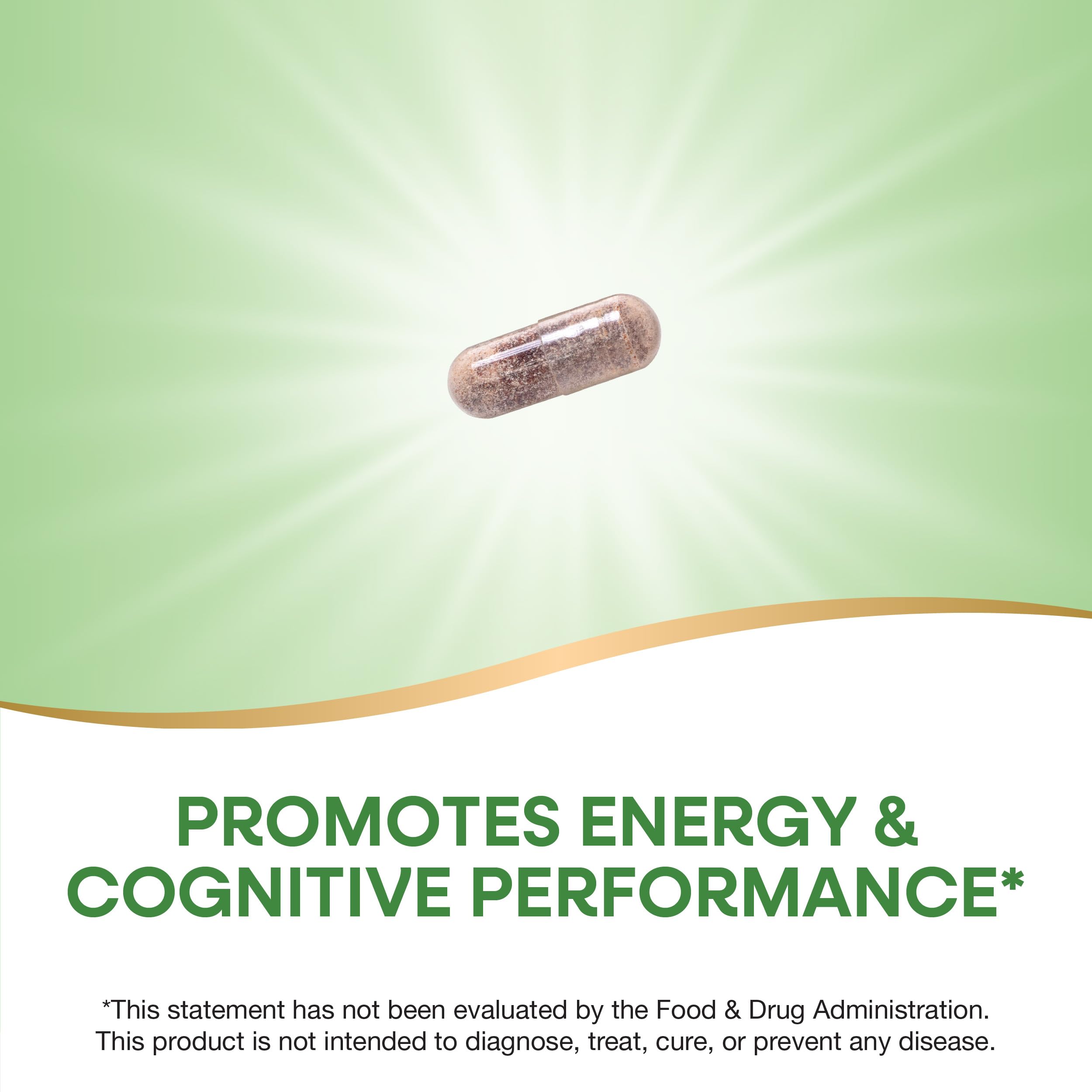 Nature's Way Rhodiola Premium Extract packaging variation with vegan and gluten-free badges.