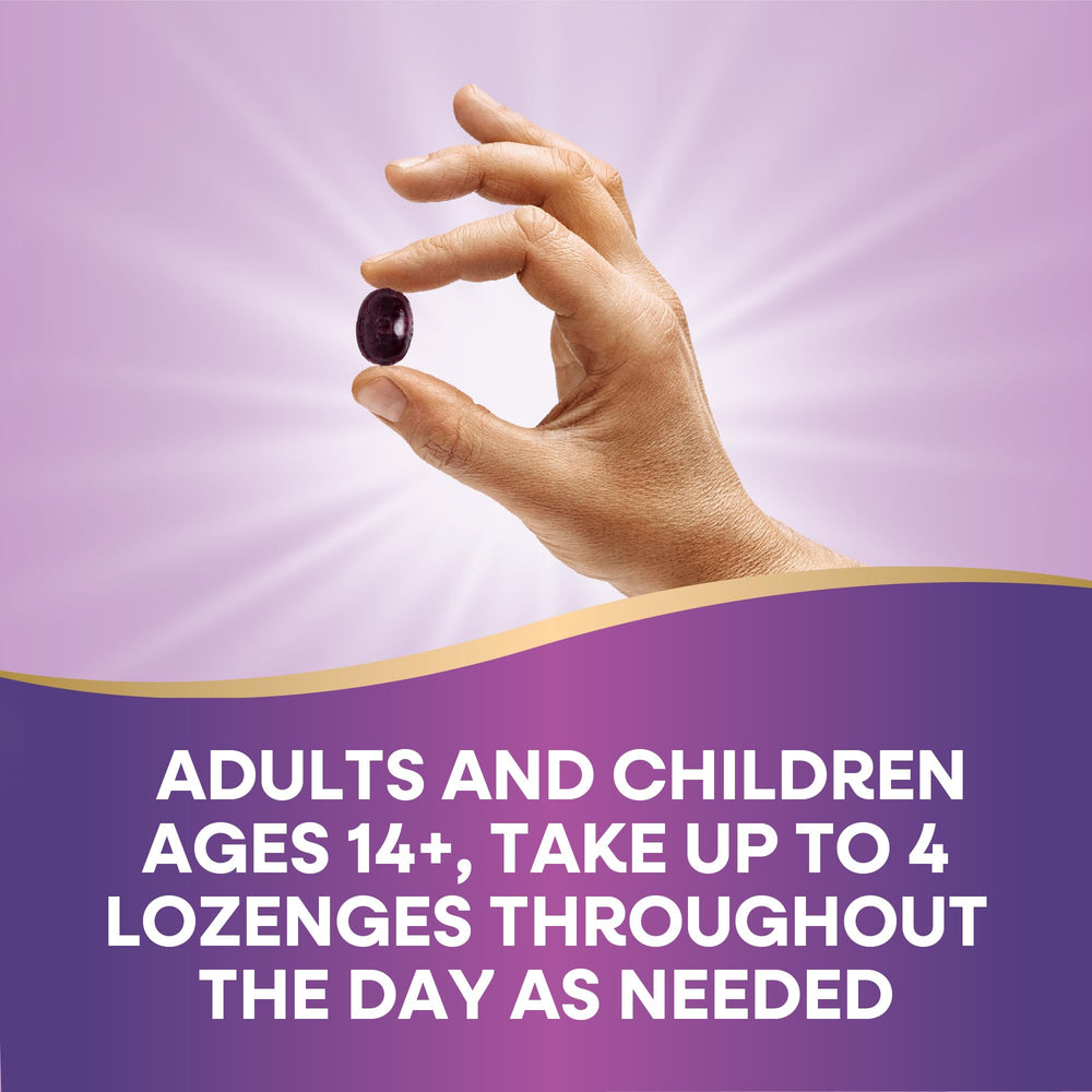 Nature’s Way Sambucus lozenges with full-spectrum elderberry extract