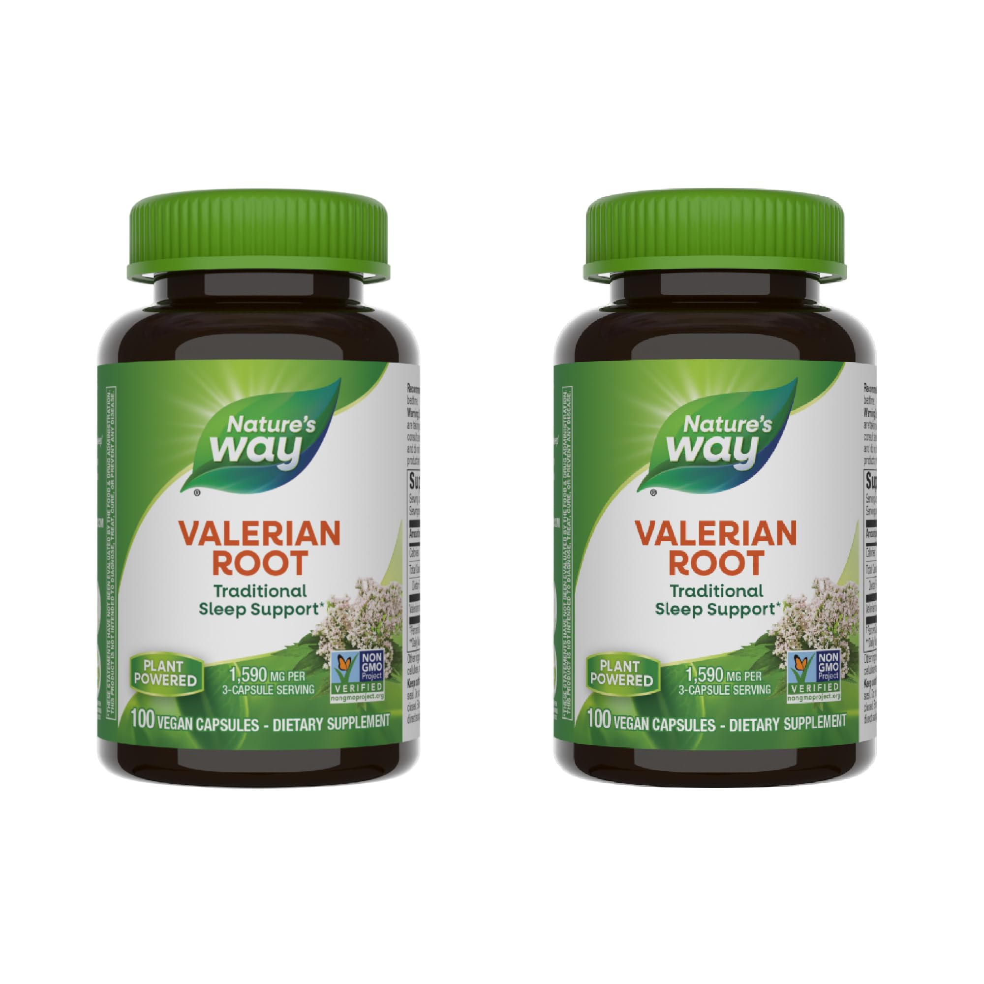 Nature's Way Valerian Root bottle for sleep support and relaxation