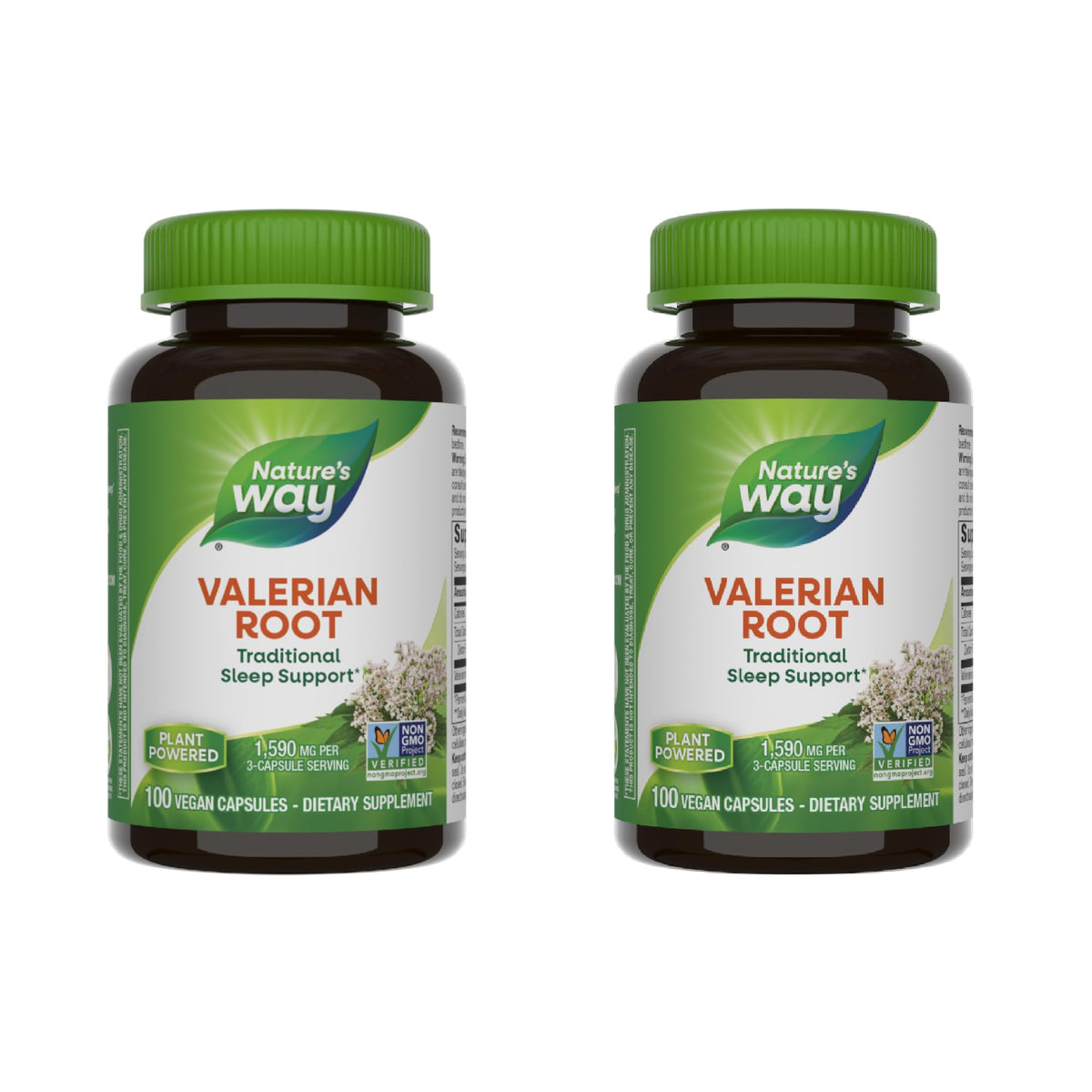 Nature's Way Valerian Root bottle for sleep support and relaxation