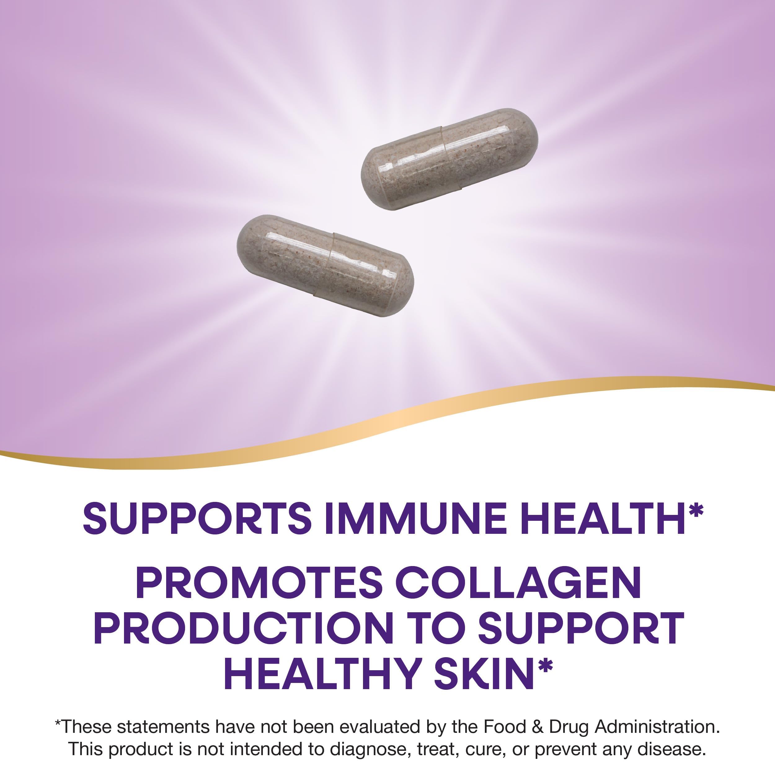 Gluten-free Nature's Way Vitamin C packaging and label