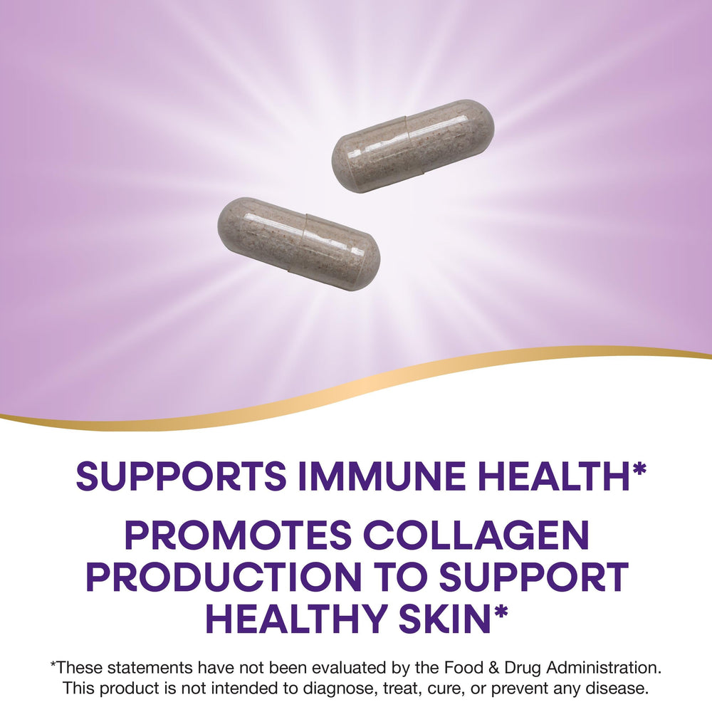 Gluten-free Nature's Way Vitamin C packaging and label