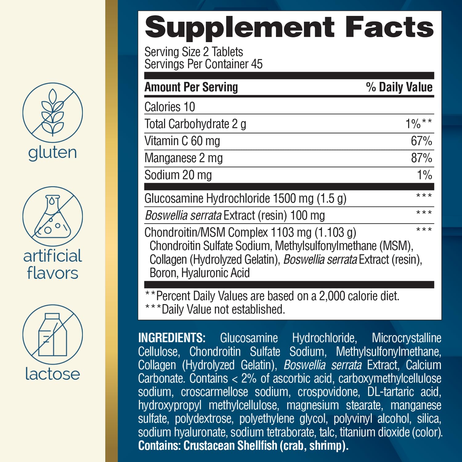 Nature's Wonder tabletas en blíster facilitan la dosificación diaria.