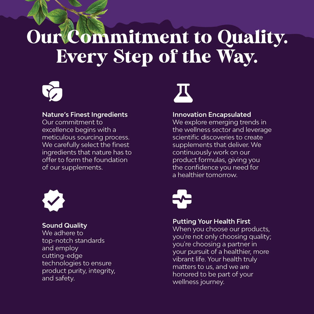 Natures Craft Acai Berry bottle dispensing—easy intake supports healthy choices.