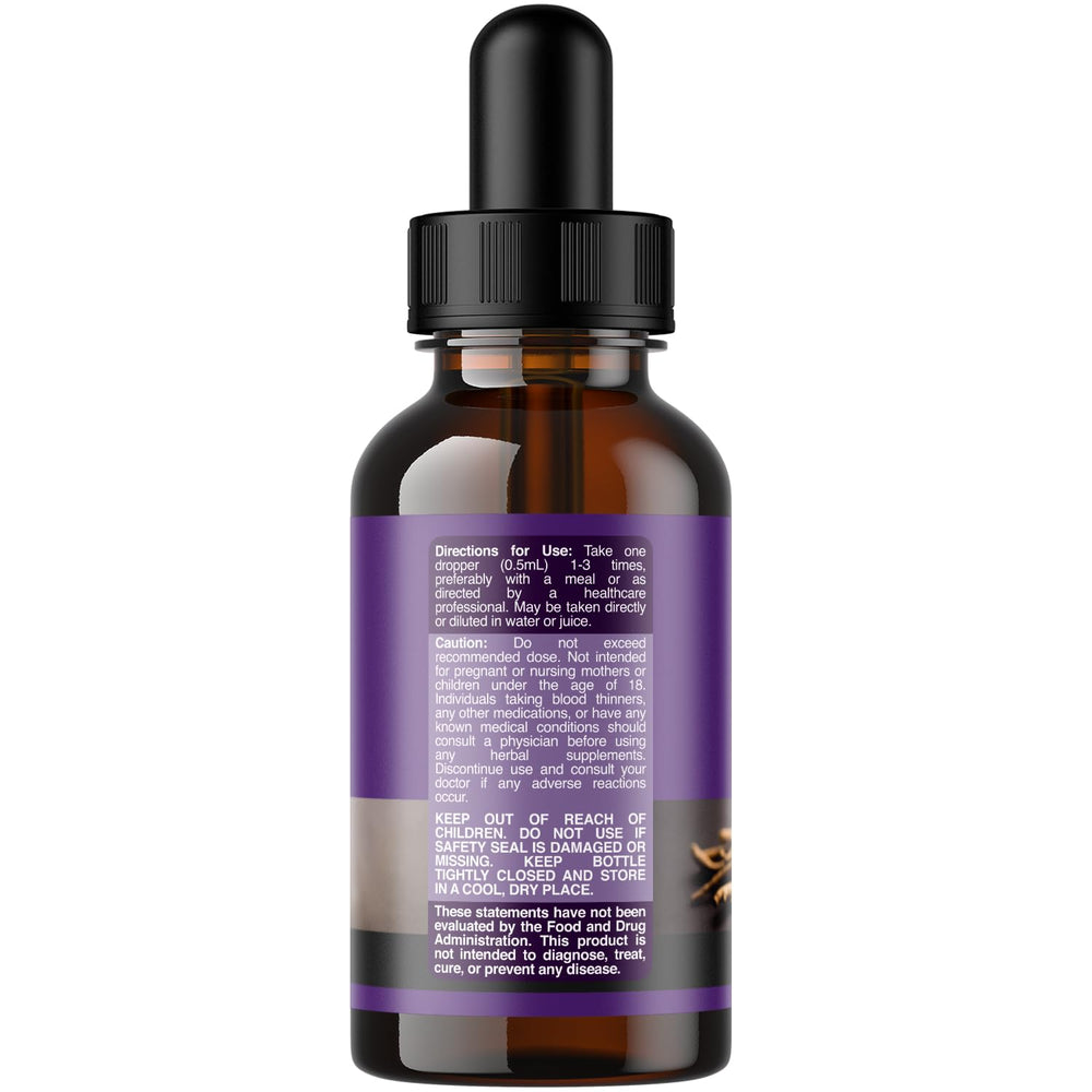 Natures Craft Ashwagandha Drops pour emphasizes quick, smooth taste and potential mood support