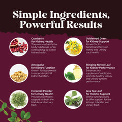 Natures Craft cranberry extract detail shows potent detox-supporting herbal ingredients
