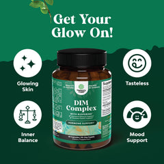 Natures Craft Pure DIM with Bioperine enhances absorption and effectiveness