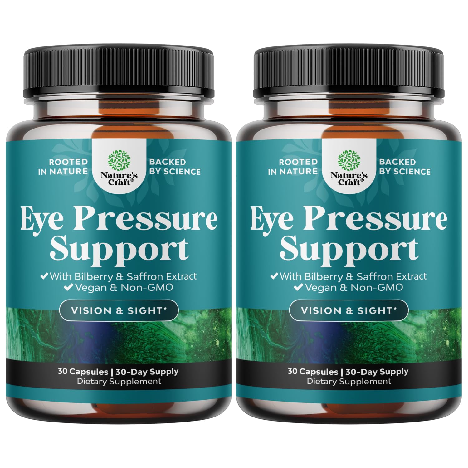 Natures Craft Eye Pressure bilberry bottle supports daily eye comfort with antioxidants