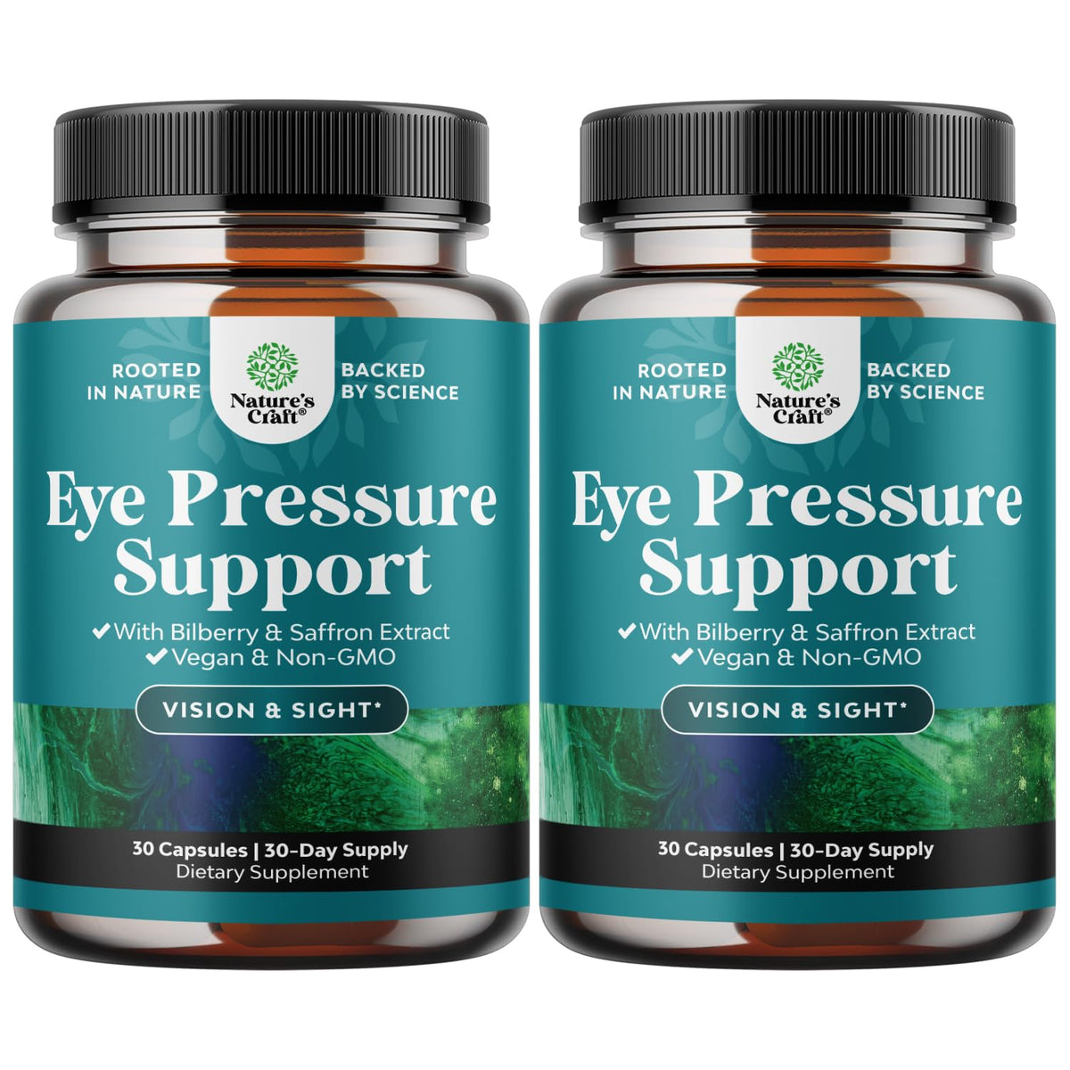 Natures Craft Eye Pressure bilberry bottle supports daily eye comfort with antioxidants