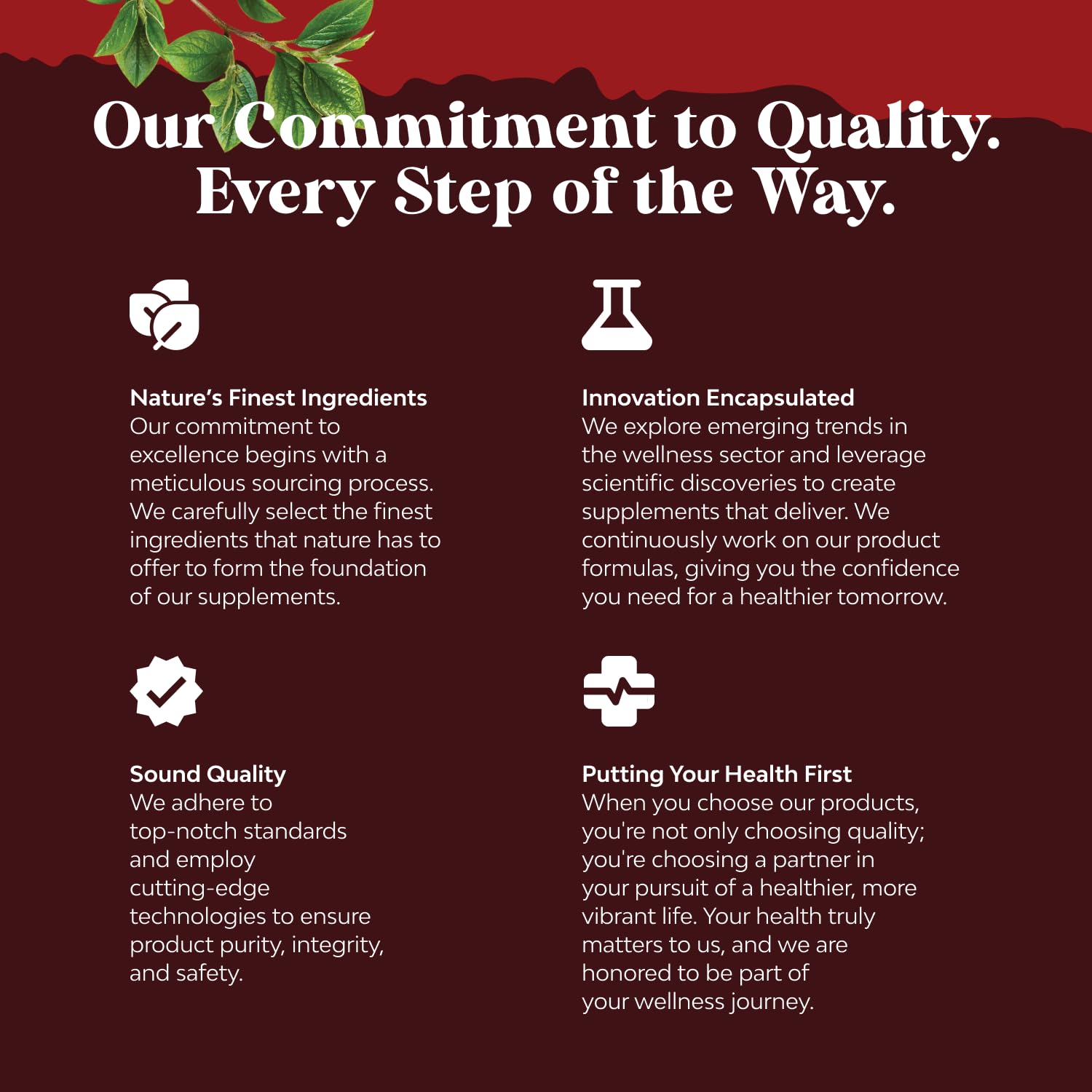 Natures Craft GMP-certified facility badge on packaging signals quality.