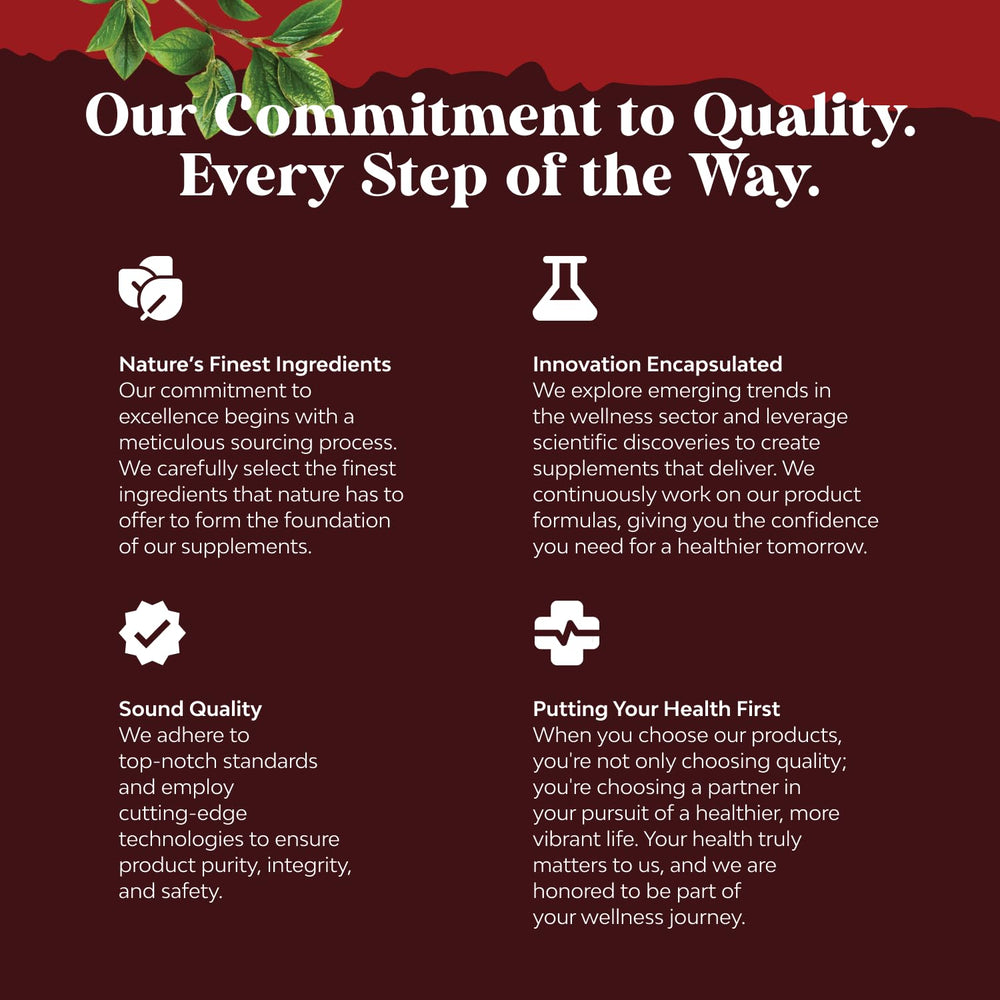 Natures Craft GMP-certified facility badge on packaging signals quality.