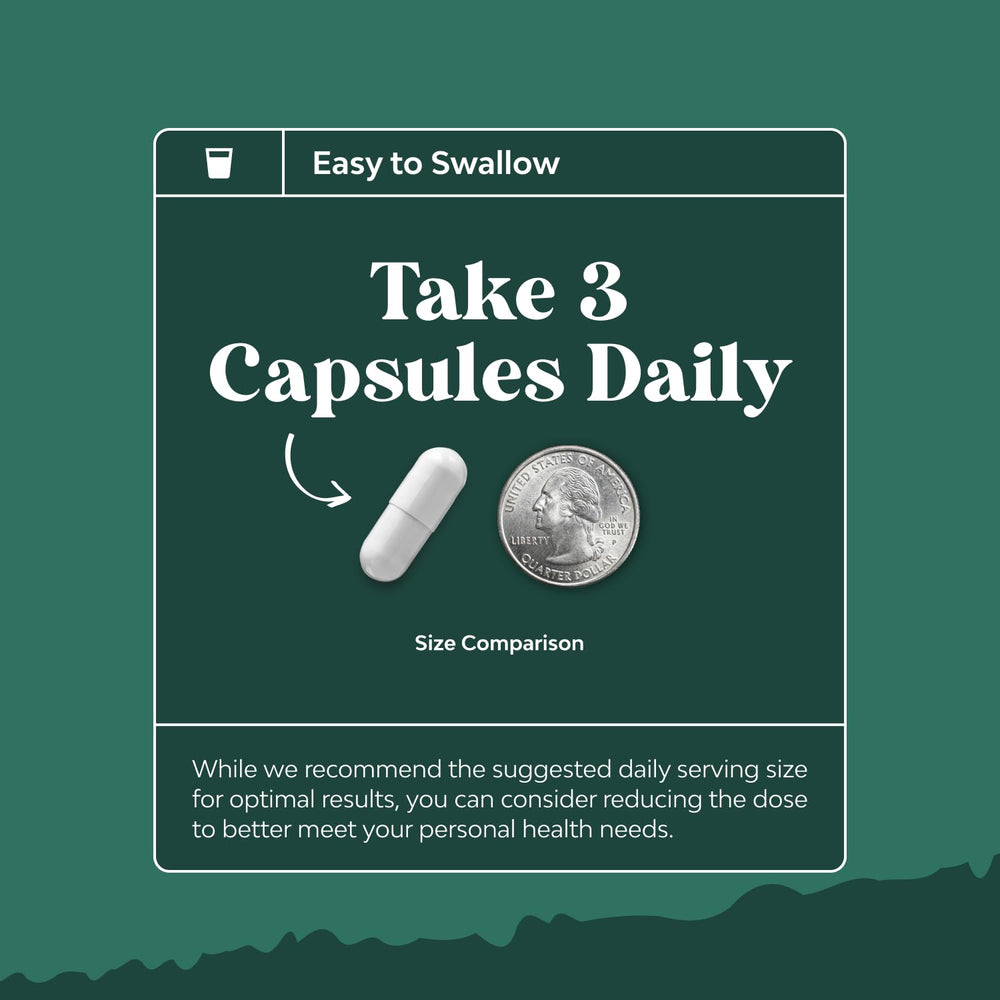 Nature's Craft Made in USA digestive supplement label