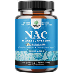 Natures Craft NAC botella 600 mg lista para uso diario
