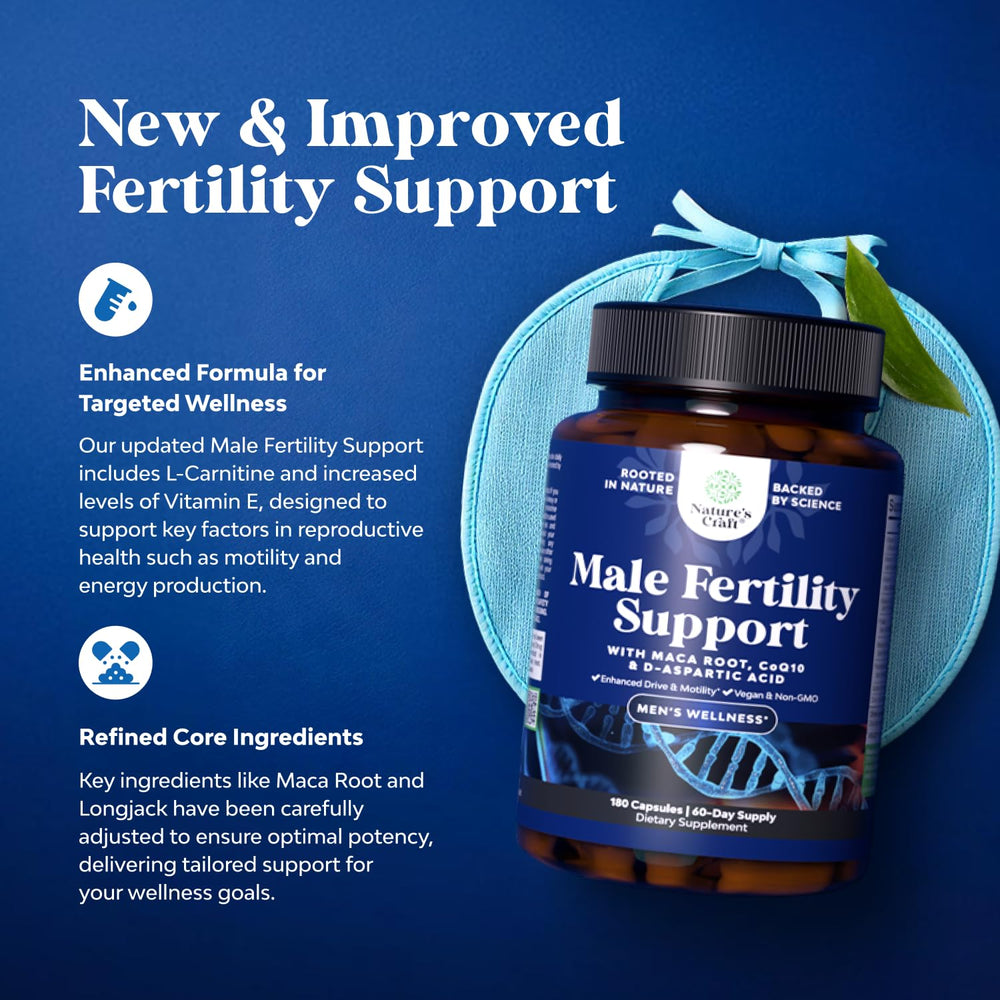 Nature's Craft Pre Conceive capsules close-up for easy daily use