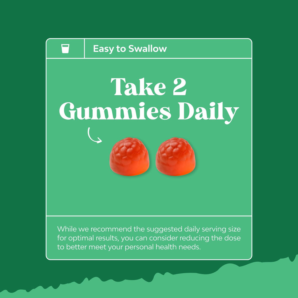 Natures Craft Teen Multivitamin Gummies bottle-back-label highlights vitamins