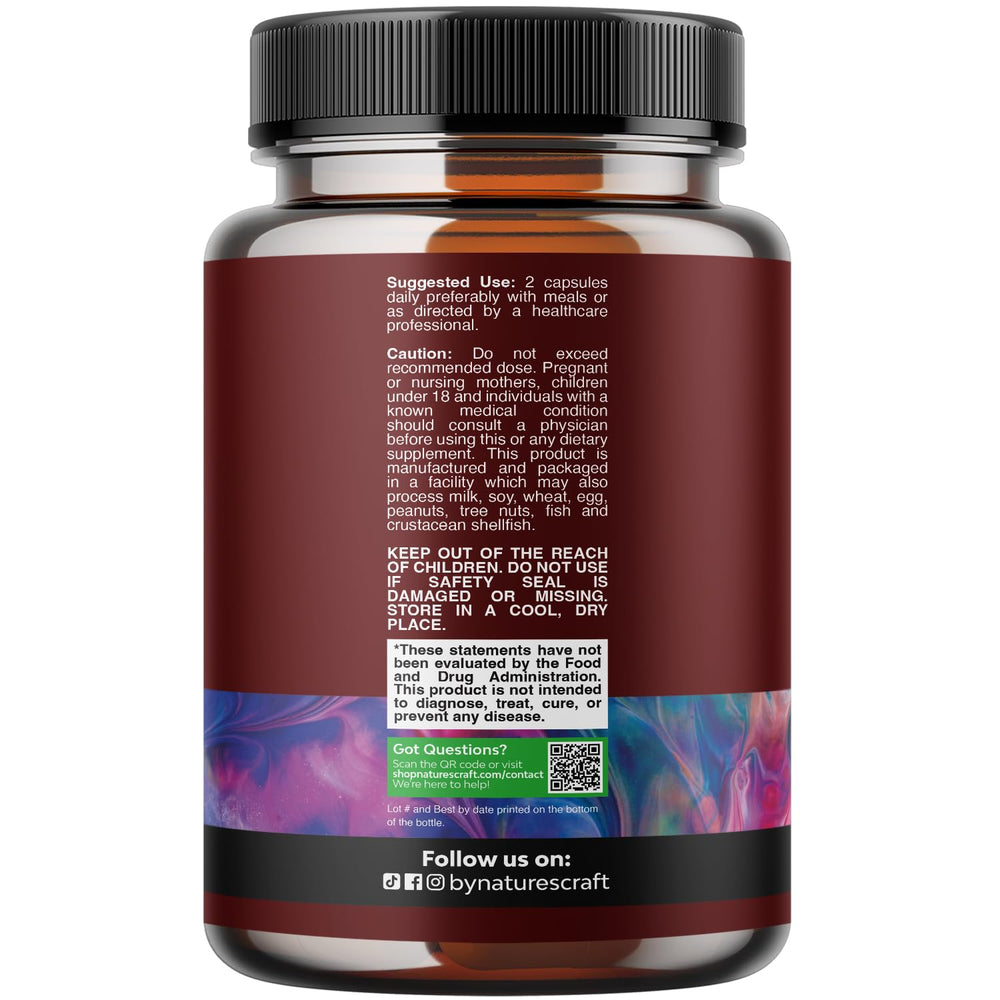Natures Craft turmeric and tart cherry blend highlight holistic detox support.