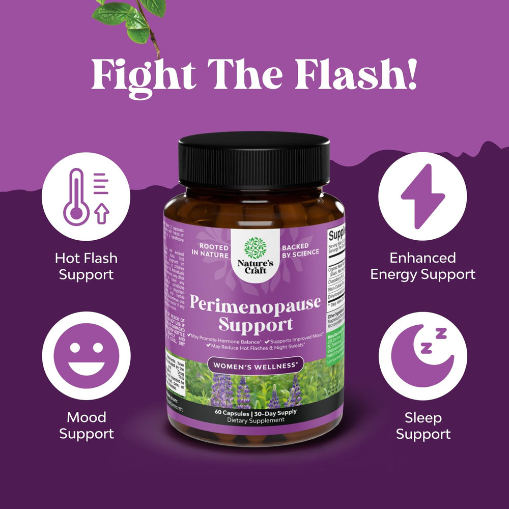 Nature's Craft vitex berry tablet in view, signaling mood balance potential.