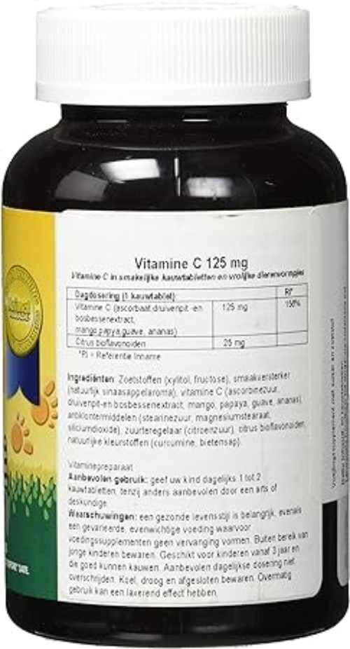 NaturesPlus Animal Parade kid-friendly packaging in a colorful bottle.