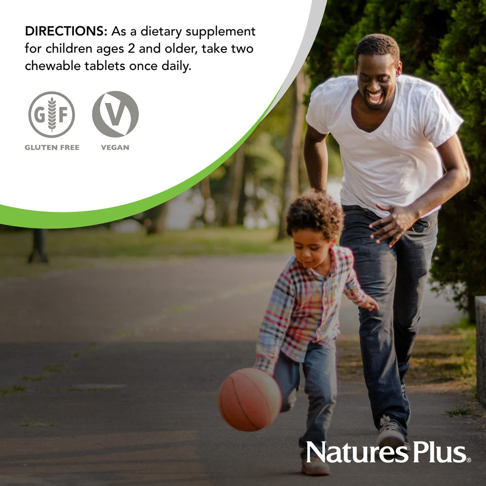 NaturesPlus Animal Parade Gold is sugar-free for cleaner labels and daily use.