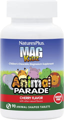 NaturesPlus MagKidz cherry flavor close-up, tasty sugar-free option