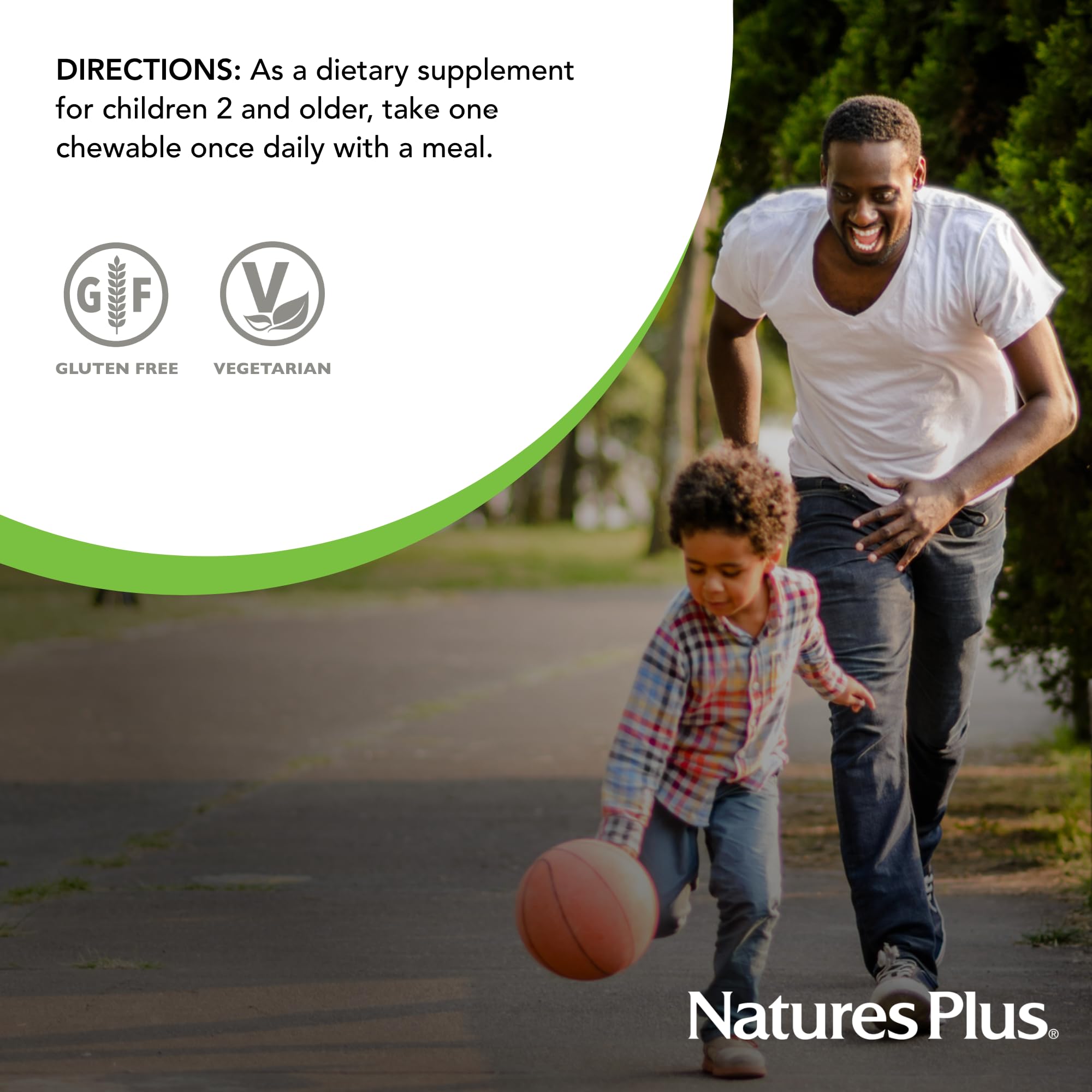 NaturesPlus Animal Parade Tummy Zyme offers 90 servings for daily use.