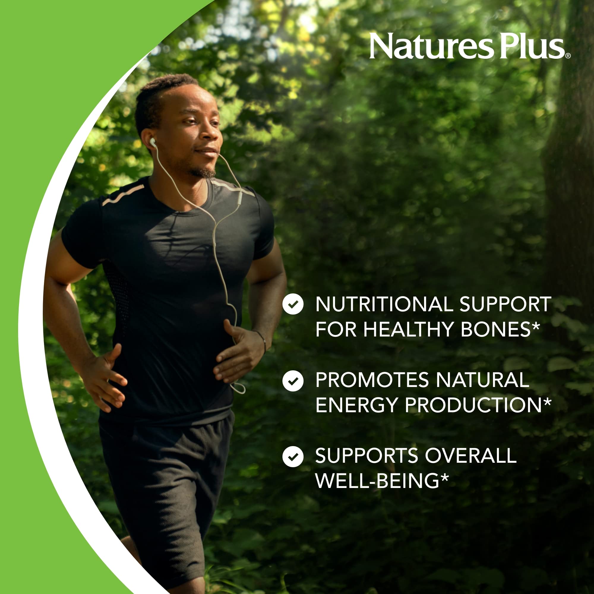 Chocolate-flavored chewables shown for a pleasant daily routine with essential minerals