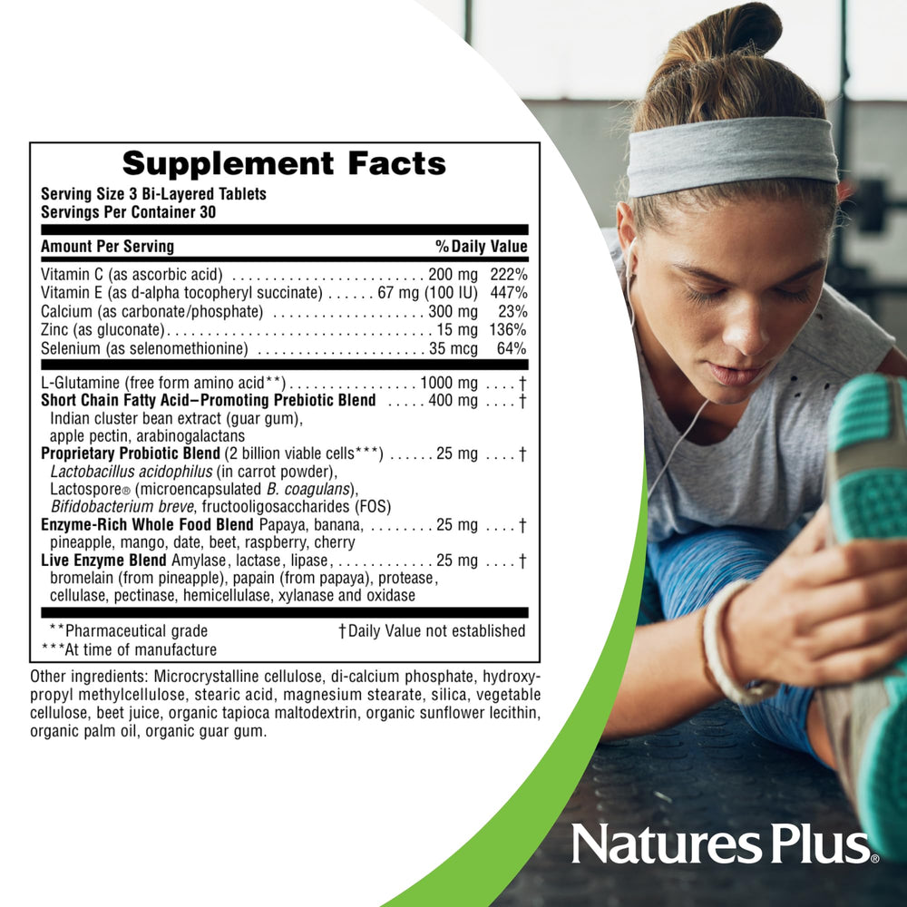 Nature's Plus GI Natural pack of two emphasizing value for ongoing digestive wellness