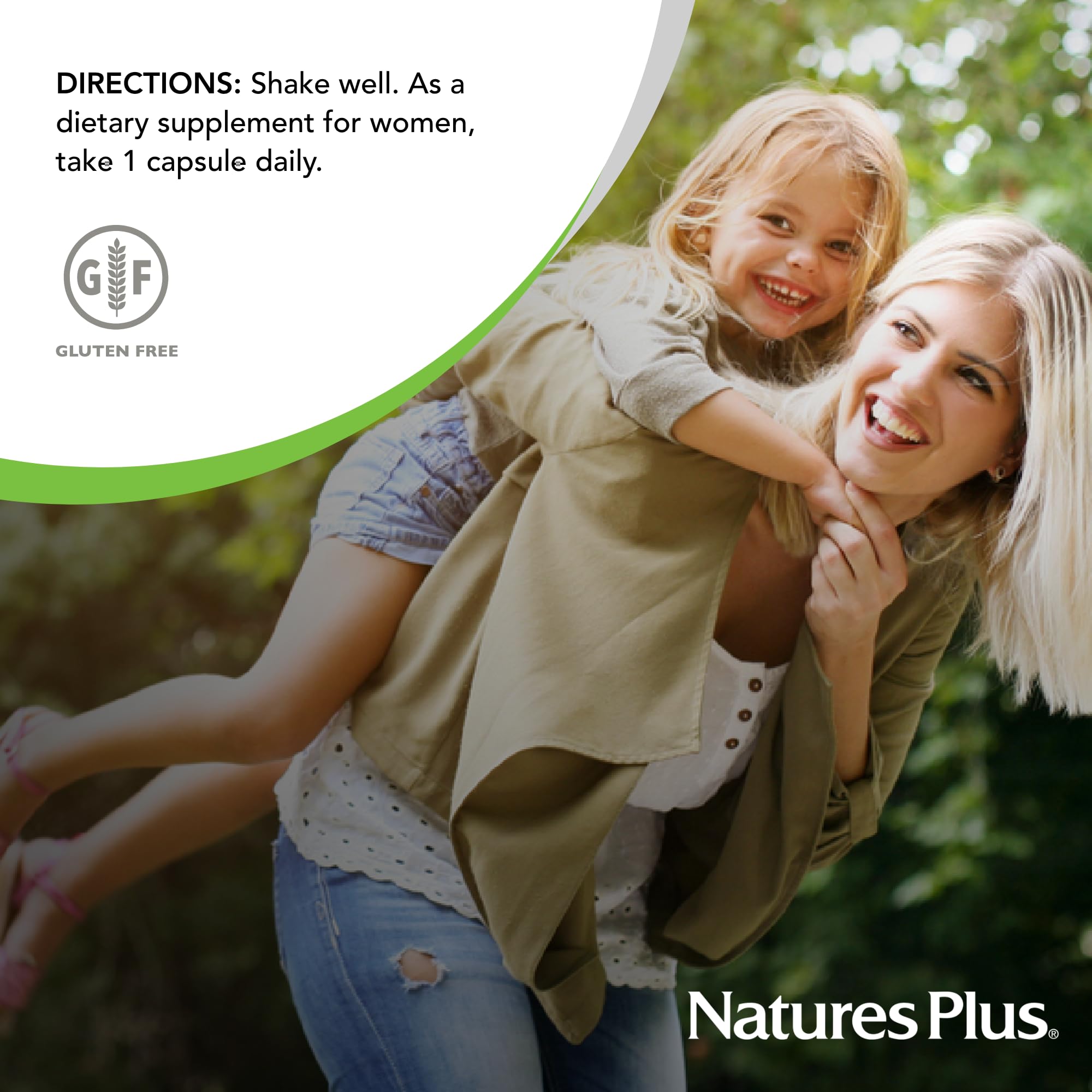 Nature's Plus GI Natural Probiotic Women packaging for convenient daily routine