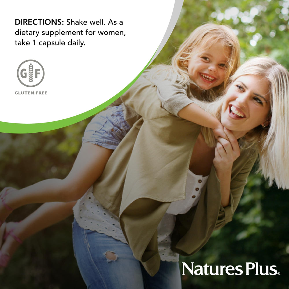 Nature's Plus GI Natural Probiotic Women packaging for convenient daily routine