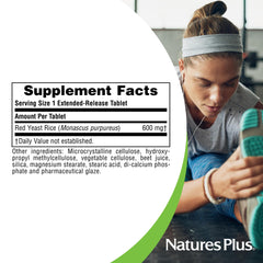 NaturesPlus ingredient panel and label showing natural actives