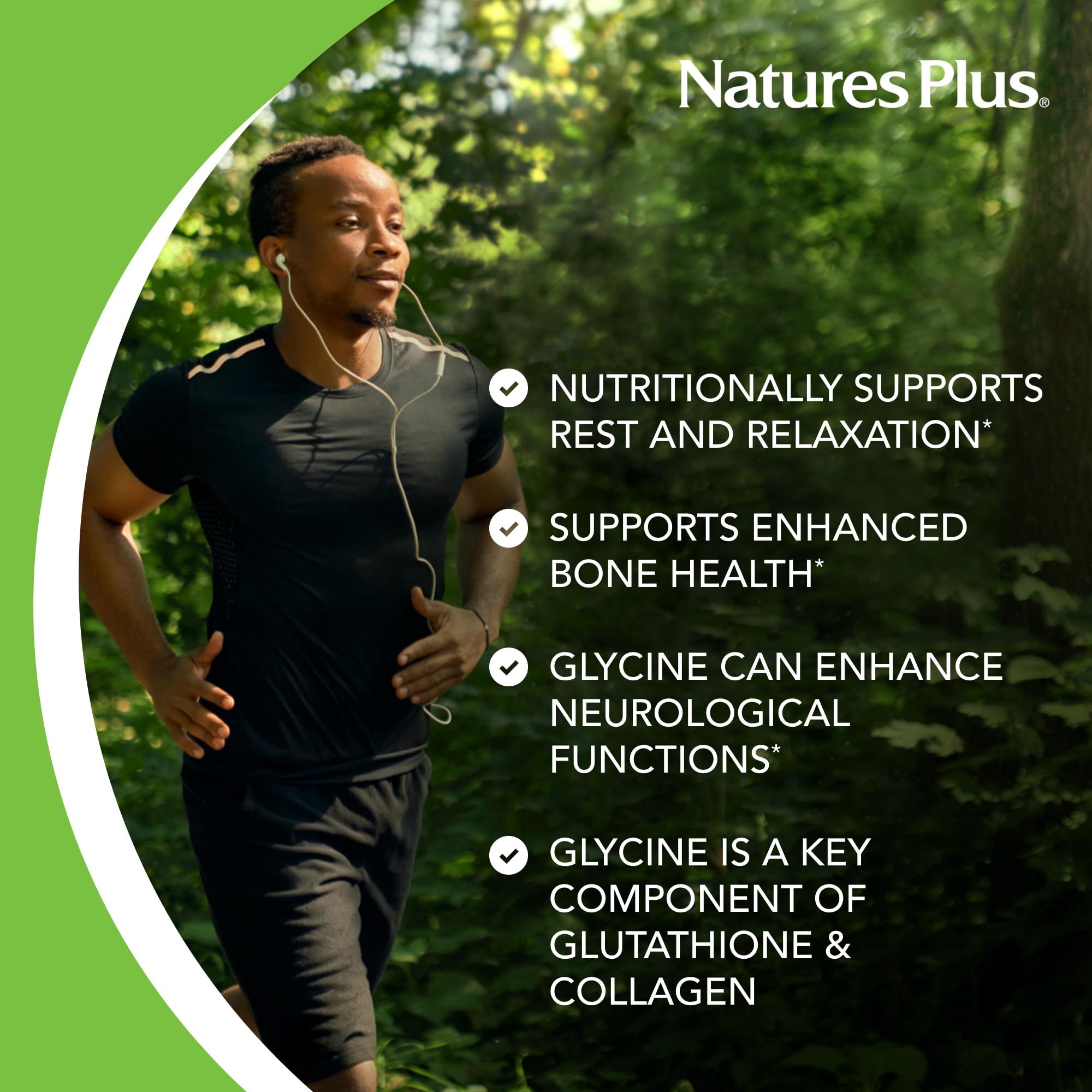 NaturesPlus KalmAssure uses glycine-chelated magnesium for better absorption.