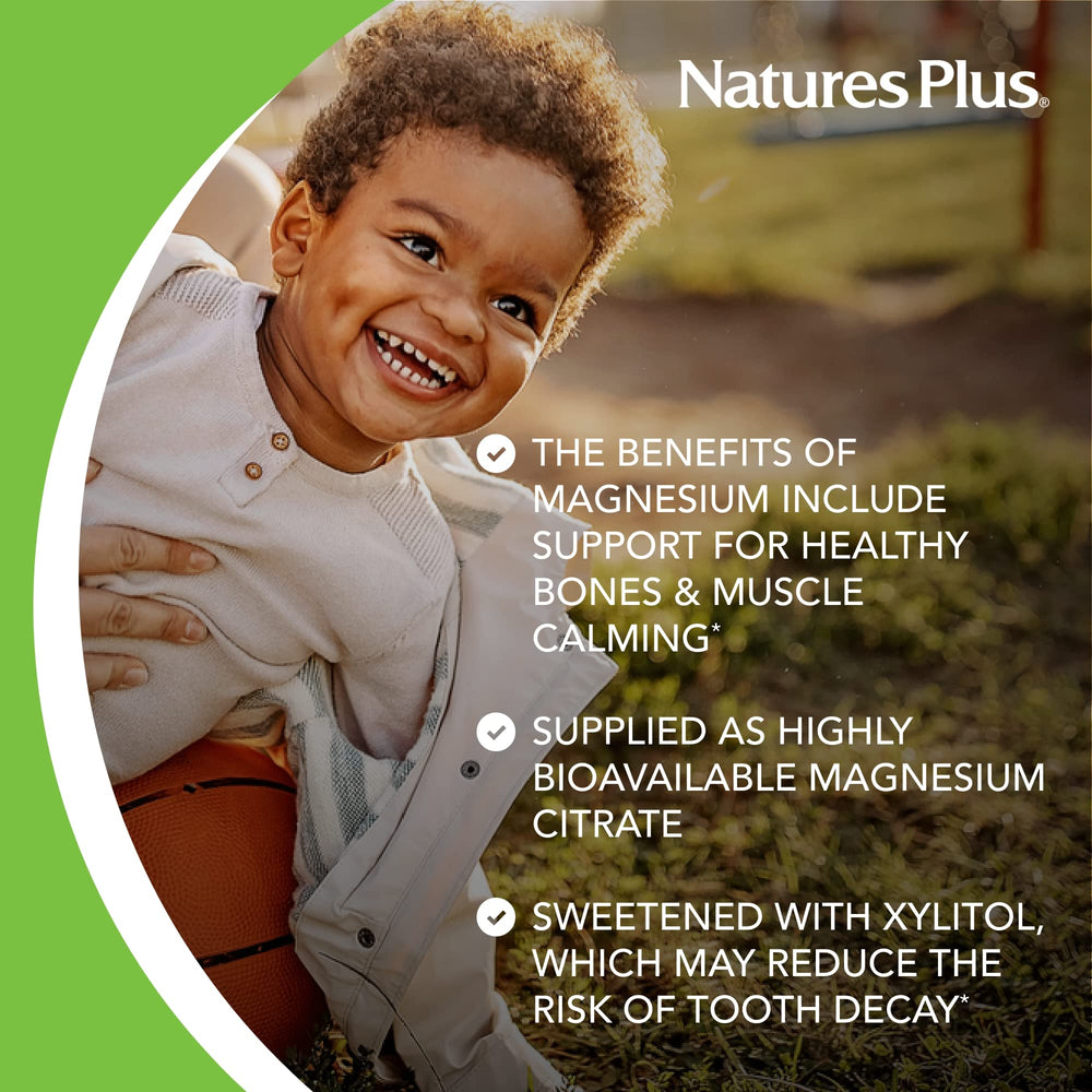 Three-bottle pack of MagKidz for convenient family supplementation