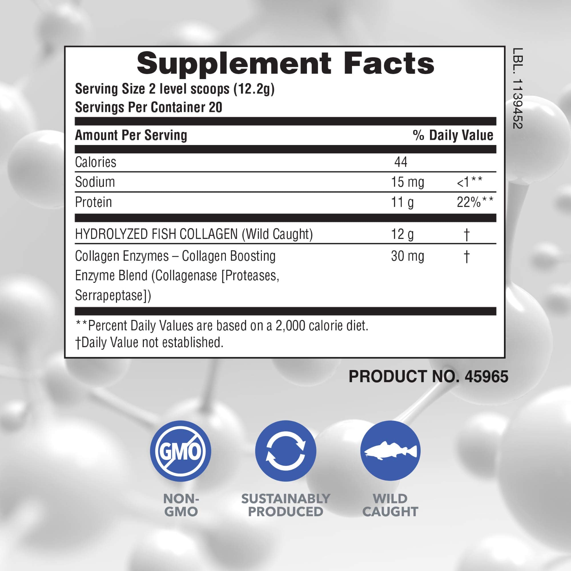 Nature'sPlus Marine Collagen Peptides joint support concept image
