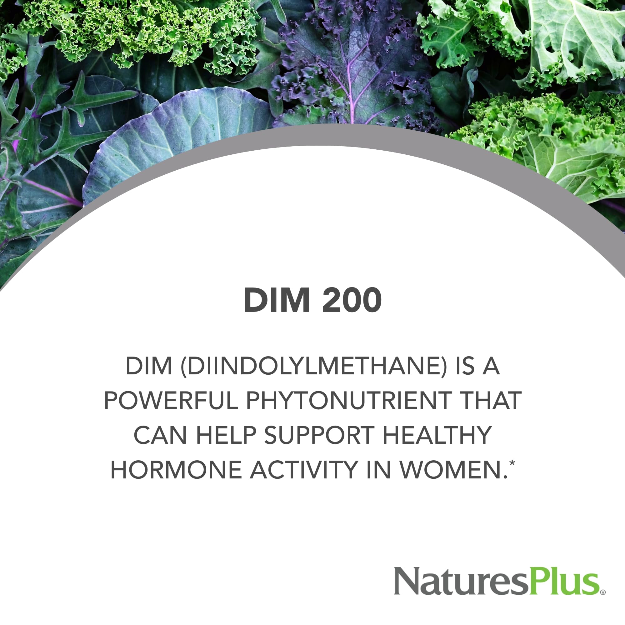 Nature'sPlus PRO DIM capsules close-up shows easy daily dosing.