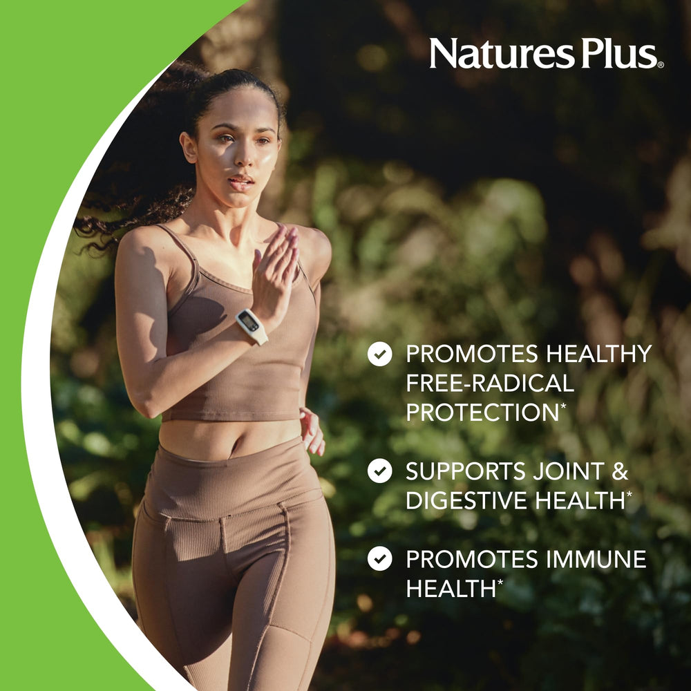 NaturesPlus PRO Longvida Curcumin capsules close-up highlighting daily dose