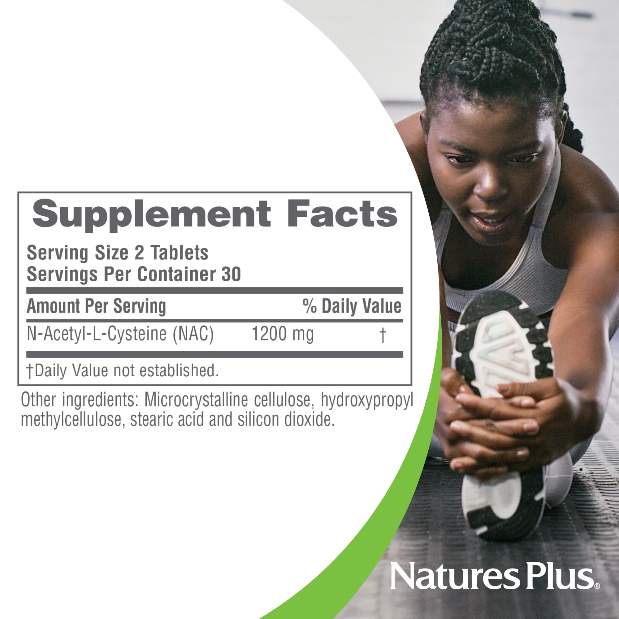 NaturesPlus PRO NAC packaging shot highlighting 30-serving supply