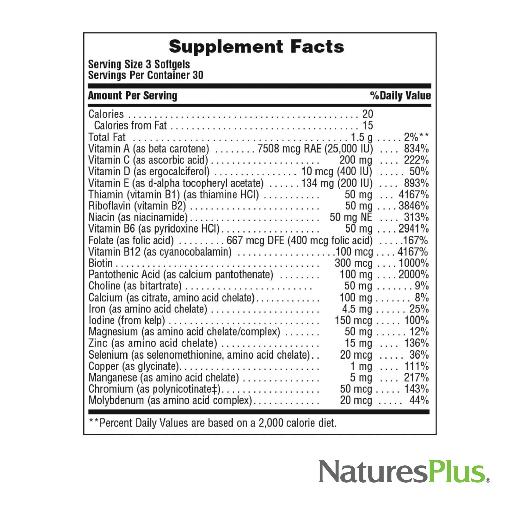 NaturesPlus Regeneration bottle with glass, promoting routine wellness.