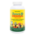 NaturesPlus Source of Life Adult Chewable Multivitamin – Apple Cinnamon Flavor | 90 Vegetarian Wafers